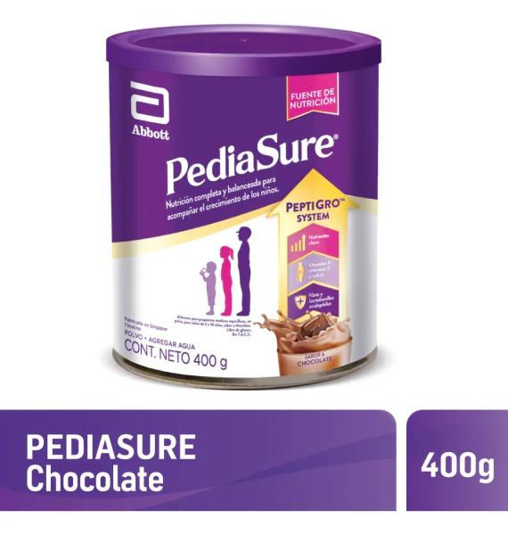 Pediasure Polvo 400 Gr Suplemento Chocolate Abbott