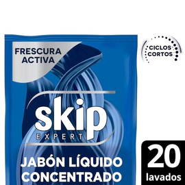 Jabón Líquido Skip Ciclos Cortos Frescura Activa Doypack 800ml