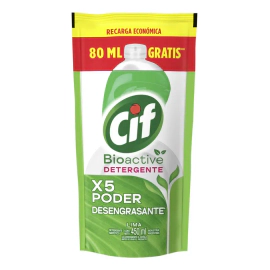 Detergente Concentrado Cif Recarga Económica Lima 450 Ml