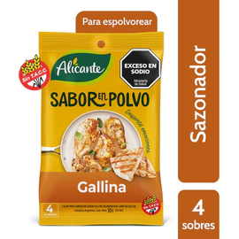 Sabor En Polvo Alicante Gallina 4 Sobres