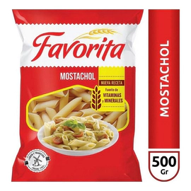Fideos Favorita Mostachol 500 Gr