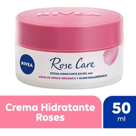Crema Gel Nivea Facial Rose Care Hidratante 50 Ml
