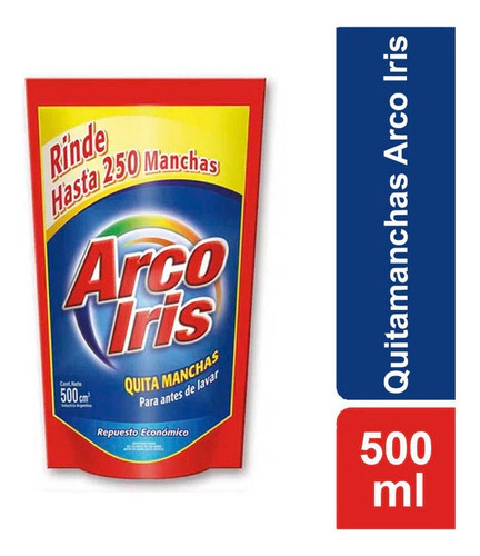 Quitamanchas Arco Iris Liquido Doypack 500 Ml