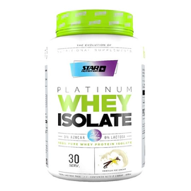 Proteína Star Nutrition Platinum Whey Isolate Sin Lactosa Isolate 2 Lb