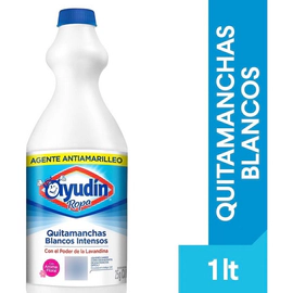 Quitamanchas Con Lavandina Ayudin Blancos Intensos 1 Lt