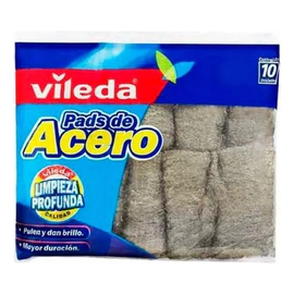 Lanas De Acero Vileda 10 Unidades