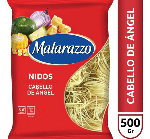 Fideos Matarazzo Cabello De Angel 500 Gr