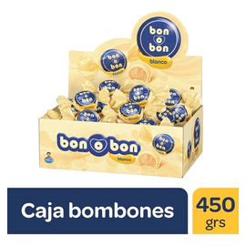 Bon O Bon Bombones Blancos 15 Gr Caja X 30 Unidades