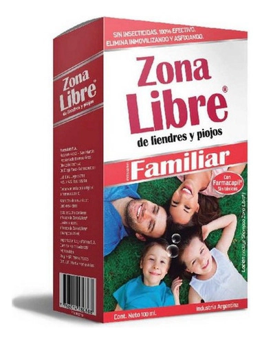 Zona Libre Familiar Locion 100 Ml Y Shampoo 140 Ml