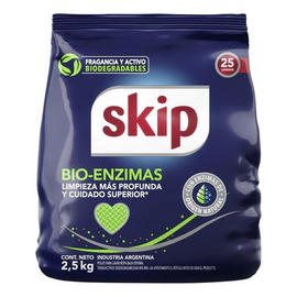 Jabon En Polvo Bio Enzimas Skip 2.5 Kg