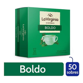 Hierbas En Saquitos La Virginia Boldo 50 Sobres