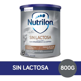 Leche En Polvo Nutrilon Sin Lactosa 800 Gr