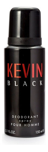 Kevin Black Deodorant Spray Pour Homme 150 Ml