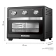 Hornito Freidor Daewoo 16l Negro 1500w