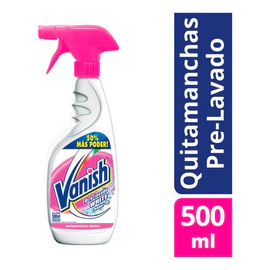 Vanish Quitamanchas White Pre Lavado Poder 2 Gatillo 500 Ml