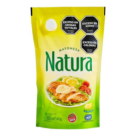 Mayonesa Natura Liviana Y Sabrosa Con Jugo De Limon 500 Ml