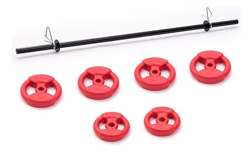 Set Body Pump Barra + Discos Mir Fitness 25 Kg