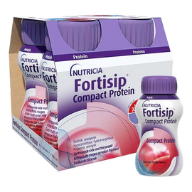 Fortisip Compact Protein Frutos Rojos X4 125 Ml