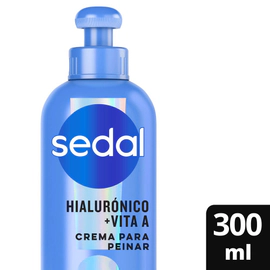 Crema De Peinar Sedal Hialuronico Y Vitamina A 300 Ml
