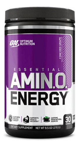 Aminoacidos Optimum Nutrition Bcaa Amino Energy 270 Gr