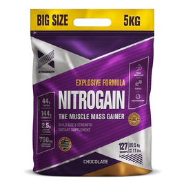 Ganador De Peso Xtrenght Nitrogain Con Oxido Nítrico 5 Kg