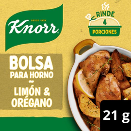 Condimento Sabor al Horno Knorr Limón y Orégano 21 g