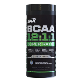 Bcaa 12:1:1 Aminoacidos Ena X 120 Capsulas