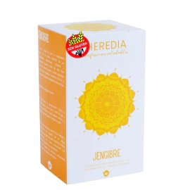Te Jengibre Heredia 25 Saquitos Ensobrados X 375 Gr