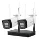 Kit Cámaras De Seguridad Bullet Wifi 4mp Easy Link Hikvision