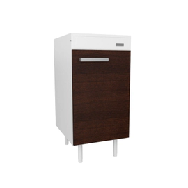 Módulo Bajo Mesada 40 cm. Express Melamina Gabinete Cocina Wengue