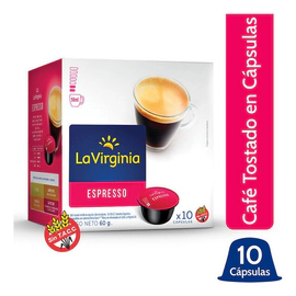 Café La Virginia Espresso 10 Cápsulas