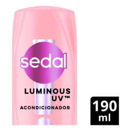 Sedal Acondicionador Luminous Uv 12 190ml