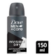 Desodorante Antitranspirante Dove Men Invisible Dry 150 Ml