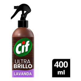 Limpiador Cif Flores De Lavanda Ultra Brillo 400 Ml Gatillo