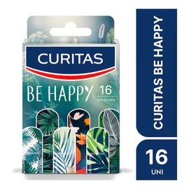 Curitas Apositos Adhesivos Be Happy X 16 Un