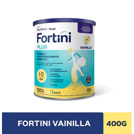 Fortini Suplemento Nutricional En Polvo Lata 400 Gr Vainilla