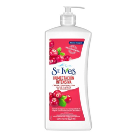 Crema Corporal St Ives Humectacion Intensiva Duradera 532 Ml Arándano