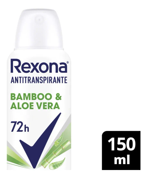 Antitranspirante En Aerosol Rexona Bamboo 150 ml