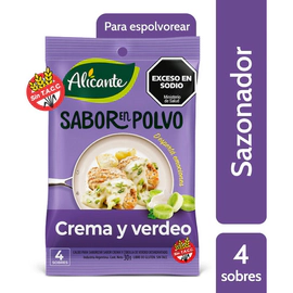 Sabor En Polvo Alicante Crema Verdeo 4 Sobres
