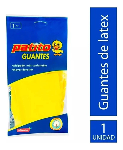 Guante De Latex Patito Chico Mediano Y Grande