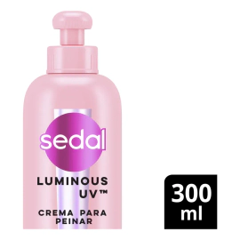 Crema Para Peinar Sedal Luminous Uv 300 Ml