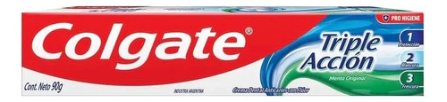 Colgate Crema Dental Triple Accion 90 Gr
