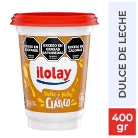 Dulce De Leche Clásico Ilolay X 400gr