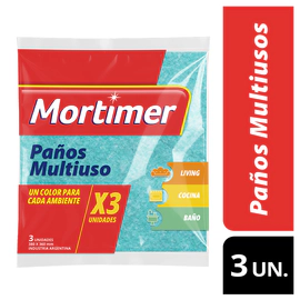 Paño Multiuso Mortimer Multi Colores 3 Un