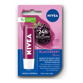 Protector Labial Humectante Blackberry Shine X 4,8 Grs