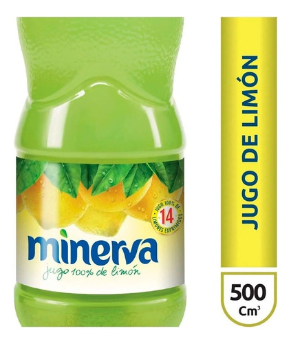 Jugo De Limon Minerva 500 Ml