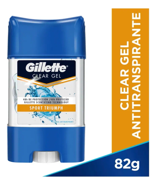 Antitranspirante Gillette Clear Gel Sport Triumph X 82 Gr
