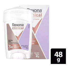 Antitranspirante En Crema Rexona Clinical Extra Dry 48 G Original