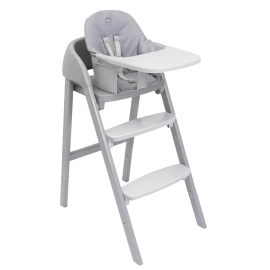 Silla De Comer De Bebé Chicco Crescendo Up Color Gris