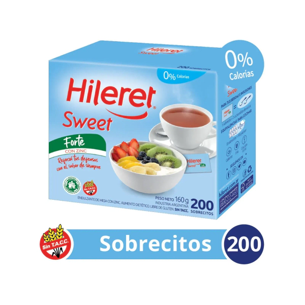 Hileret Sweet Endulzante 200 Sobres